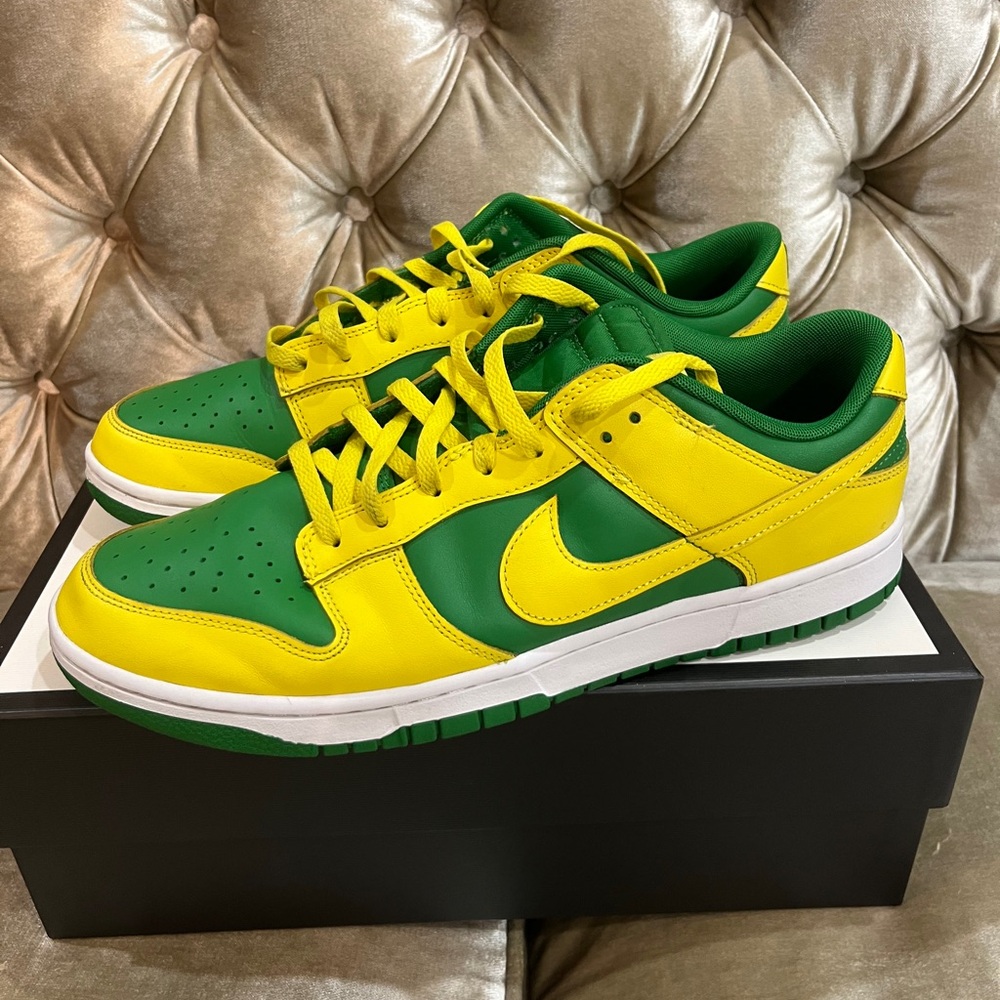 Nike Dunk Low Reverse Brazil- Size 13